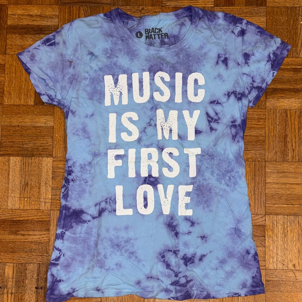 Black Matter Music Is My First Love Shirt